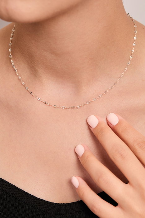 Heliophilia Silver Collar de metal BJELK2513G en Plata Heliophilia Silver Collar de metal BJELK2513G en Plata
